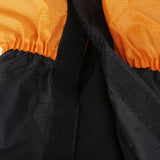Maxbell 1 Pair Adult's Fleece Thermal Waterproof Snow Gaiters Cover -Orange Black