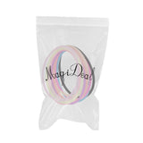 Maxbell 20x10pcs Women's silicone Rubber Elastic Bracelet Bangles Hair Ropes Purple