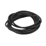 Maxbell 10x10pcs Women's silicone Rubber Elastic Bracelet Bangles Hair Ropes Black