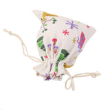 Maxbell 10x Linen Jute Sack Jewelry Pouch Drawstring Gift Bags Xmas Wedding Favour