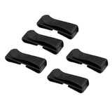 Maxbell 4x5pcs Webbing Clip Buckles For Backpack Adjusting Strap Black 50mm