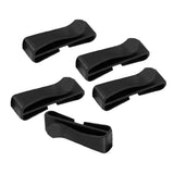 Maxbell 4x5pcs Webbing Clip Buckles For Backpack Adjusting Strap Black 50mm