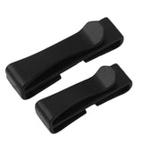 Maxbell 4x5pcs Webbing Clip Buckles For Backpack Adjusting Strap Black 50mm