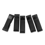 Maxbell 4x5pcs Webbing Clip Buckles For Backpack Adjusting Strap Black 50mm