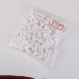 Maxbell 6x50pcs White Plastic Golf Tees 35mm Golfer Accessories