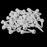 Maxbell 16x50pcs White Plastic Golf Tees 35mm Golfer Accessories