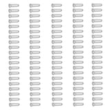 Maxbell 15x100x Bicycle Bike Shifter Brake Cable Tips Caps End Crimp Protector Silver