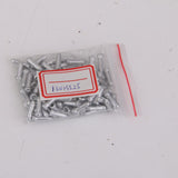 Maxbell 15x100x Bicycle Bike Shifter Brake Cable Tips Caps End Crimp Protector Silver