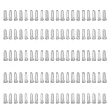 Maxbell 15x100x Bicycle Bike Shifter Brake Cable Tips Caps End Crimp Protector Silver