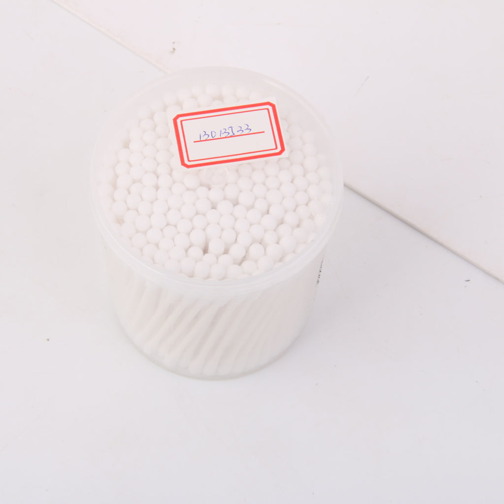 Maxbell 200pcs Cotton Swabs Round Tip Paper Handle Makeup Applicator 7.5cm