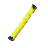 Maxbell 10x6Pcs Tube Float Foam Strike Indicator For Fly Fishing Yellow Plastic Tube