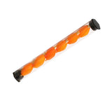 Maxbell 3x6Pcs Tube Float Foam Strike Indicator For Fly Fishing Orange Plastic Tube