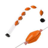Maxbell 3x6Pcs Tube Float Foam Strike Indicator For Fly Fishing Orange Plastic Tube
