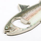 Maxbell 15xRainbow Stainless Steel Trout Fish Bottle Opener Fridge Magnetic Magnet