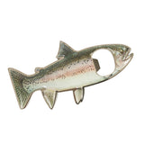Maxbell 15xRainbow Stainless Steel Trout Fish Bottle Opener Fridge Magnetic Magnet