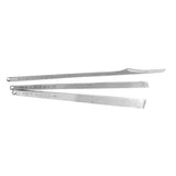 Maxbell 2x3pcs Stainless Steel Pedicure Kit Foot Hard Skin File Callus Remover Smooth