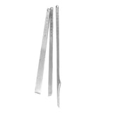 Maxbell 2x3pcs Stainless Steel Pedicure Kit Foot Hard Skin File Callus Remover Smooth
