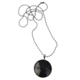 Maxbell Peaceful World Tears Glow in the Dark Pendant Necklace Stainless Steel Chain