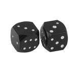 Maxbell 2Pcs Dice Valve Stem Caps Motorcycle Car Truck Bike Tire Wheel Cover