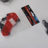 Maxbell 2xShooting Archery Rubber Arm Guard Safety Protection with 2 Straps - Red