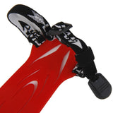 Maxbell 2xShooting Archery Rubber Arm Guard Safety Protection with 2 Straps - Red