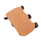 Maxbell Maxbell Double Fiber Fabric Shooting Archery Arm Guard Bow Protect 3 Straps Brown