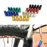 Maxbell 5x Bicycle Bike Presta Wheel Rims Tyre Stem Air Valve Caps Dust Cover Blue - Aladdin Shoppers