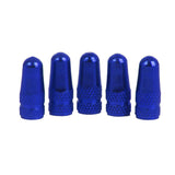 Maxbell 5x Bicycle Bike Presta Wheel Rims Tyre Stem Air Valve Caps Dust Cover Blue - Aladdin Shoppers