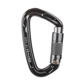 Maxbell 8xOutdoor Safety Carabiner Auto Locking Rock Climbing Rappel Gear 24KN Gray