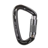 Maxbell Mountaineering Belay Device 35KN+24KN Auto Self Lock Carabiner Rock Climbing - Aladdin Shoppers
