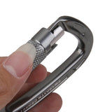 Maxbell Mountaineering Belay Device 35KN+24KN Auto Self Lock Carabiner Rock Climbing - Aladdin Shoppers