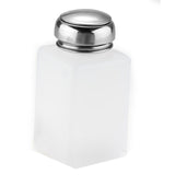 Maxbell 6x200ML Nail Polish Remover Alcohol Liquid Press Pumping Dispenser Bottle