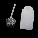 Maxbell 6x200ML Nail Polish Remover Alcohol Liquid Press Pumping Dispenser Bottle
