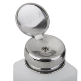 Maxbell 8x200ML Nail Polish Remover Alcohol Liquid Press Pumping Dispenser Bottle