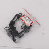 Maxbell 4x5pcs Rotatable Black Plastic Snap Clip Carabiners Hanging Hooks Keychain