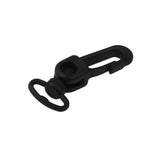 Maxbell 4x5pcs Rotatable Black Plastic Snap Clip Carabiners Hanging Hooks Keychain