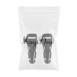 Maxbell 2x2pcs Plastic Backpack Chest Webbing strap Adjuster Buckle+ whistle