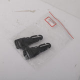 Maxbell 2x2pcs Plastic Backpack Chest Webbing strap Adjuster Buckle+ whistle