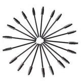Maxbell 2x50Pcs Pro Disposable Mascara Wands Brush Eyelash Extension Applicator Makeup Rose Red