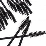 Maxbell 2x50Pcs Pro Disposable Mascara Wands Brush Eyelash Extension Applicator Makeup Rose Red