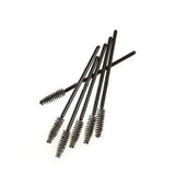 Maxbell 2x50Pcs Pro Disposable Mascara Wands Brush Eyelash Extension Applicator Makeup Rose Red