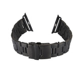 Maxbell Maxbell Stainless Steel Strap Classic Buckle Watch Band for Apple Watch Black 42mm