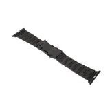 Maxbell Maxbell Stainless Steel Strap Classic Buckle Watch Band for Apple Watch Black 42mm