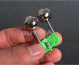 Maxbell Maxbell 10 Pcs Rod Clamp Sea Fishing Tip Bite Lure Alarm Twin Bell Ring