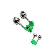 Maxbell Maxbell 10 Pcs Rod Clamp Sea Fishing Tip Bite Lure Alarm Twin Bell Ring