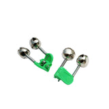 Maxbell Maxbell 10 Pcs Rod Clamp Sea Fishing Tip Bite Lure Alarm Twin Bell Ring