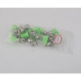 Maxbell Maxbell 10 Pcs Rod Clamp Sea Fishing Tip Bite Lure Alarm Twin Bell Ring