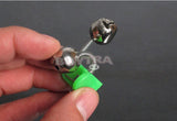 Maxbell Maxbell 10 Pcs Rod Clamp Sea Fishing Tip Bite Lure Alarm Twin Bell Ring