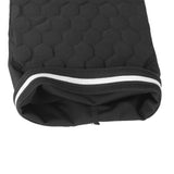 Maxbell Sports Honeycomb Antislip Basketball Knee Pad Sleeve Protective Gear Black L