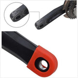 Maxbell 2x2x Mountain Bicycle Crankset Protector Crank Sleeve Protective Cover Red